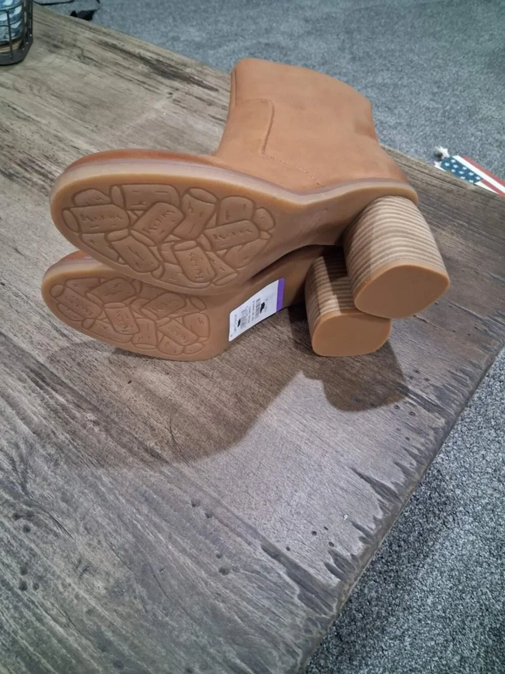 Korks Destiny Block Heel Ankle Booties – Size 9 (BNWT)
